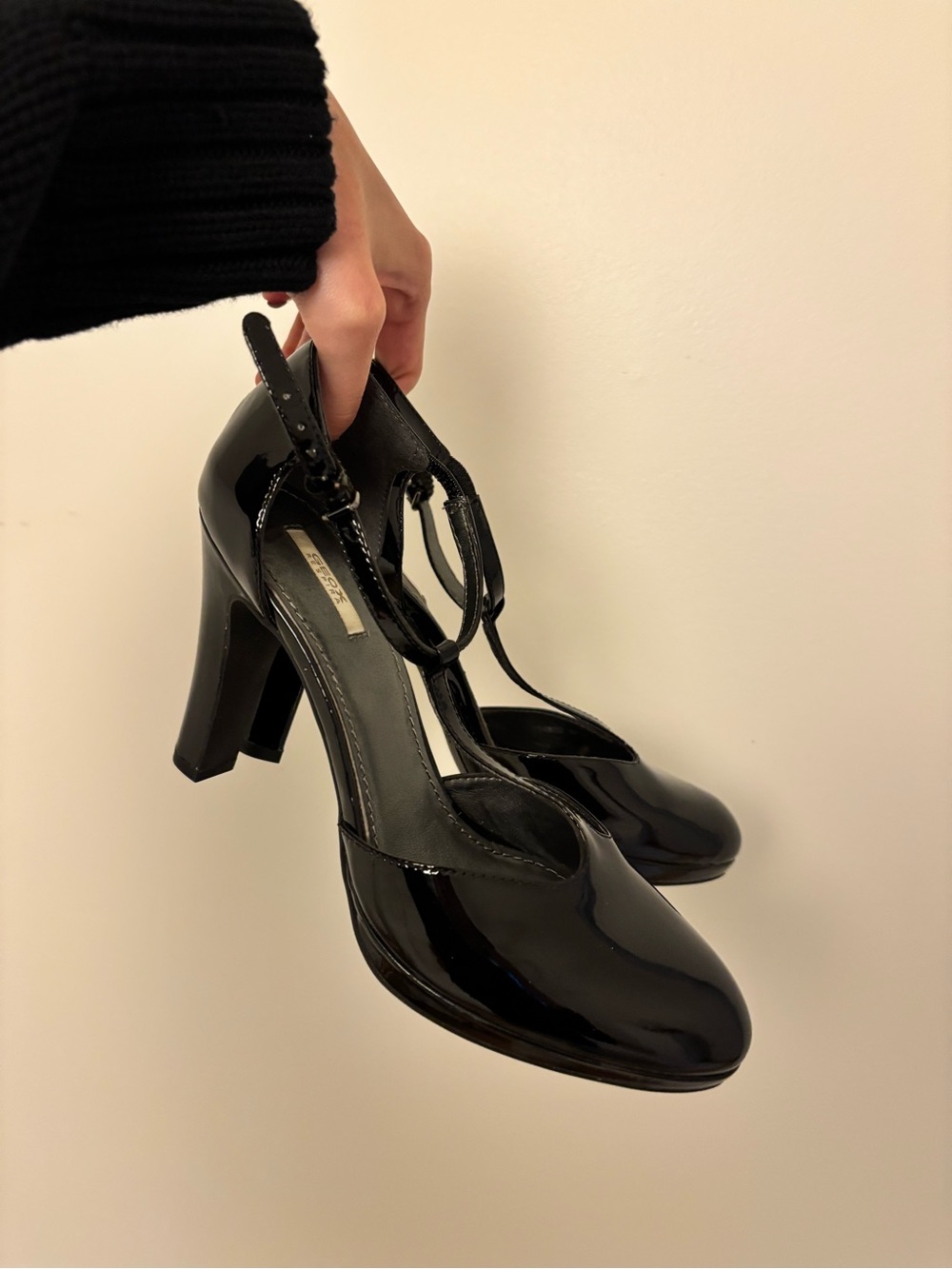 Patent Geox Leather Heels